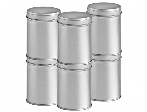 24 große Gewürzdosen mit extra Aromadeckel, Ø 6,6cm, Höhe 9,5cm, stapelbar, inkl.24 Etiketten + 4 gratis Streueinsä... 24 große Gewürzdosen mit extra Aromadeckel, Ø 6,6cm, Höhe 9,5cm, stapelbar, inkl.24 Etiketten + 4 gratis Streueinsä...