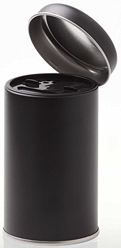 INDIGOS UG - Gewürzdose - schwarz - groß - 90x56 mm mit Aromadeckel und Streuer (10 Stück) INDIGOS UG - Gewürzdose - schwarz - groß - 90x56 mm mit Aromadeckel und Streuer (10 Stück)