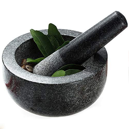 Joywell Mörser mit Stößel Granit Schwarz Ø 16cm Joywell Mörser mit Stößel Granit Schwarz Ø 16cm